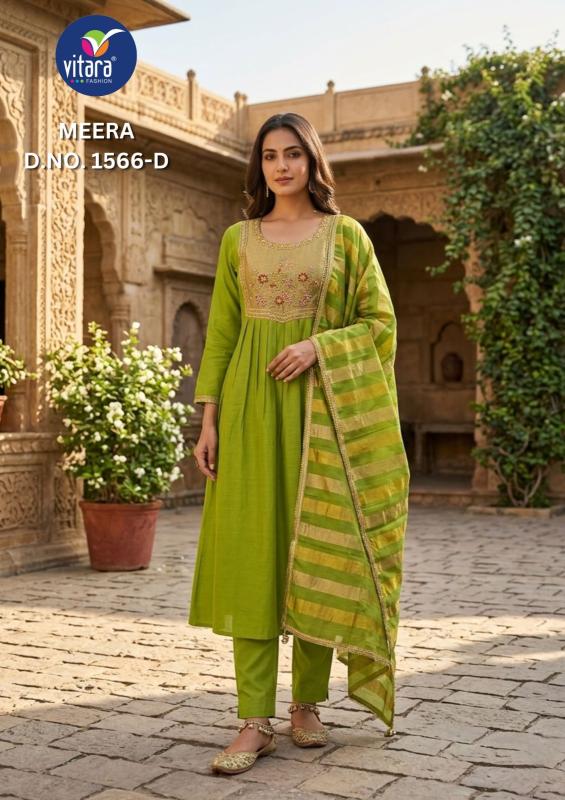 Vitara meera 3pcs wholesale kurti suppliers in mumbai